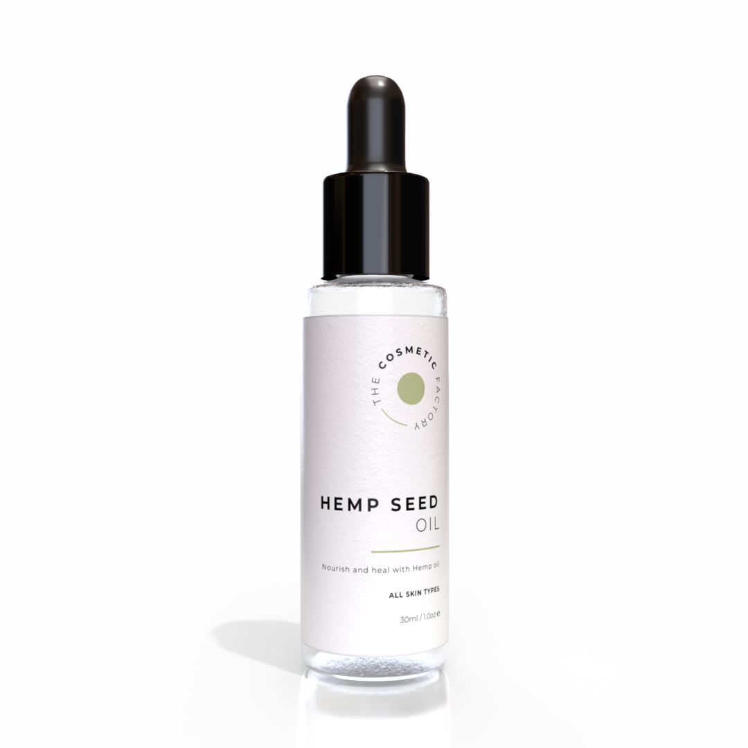 HEMP SEED OIL | 30ML Multi-Purpose Facial Oil for All Skin Types, Hydrating
