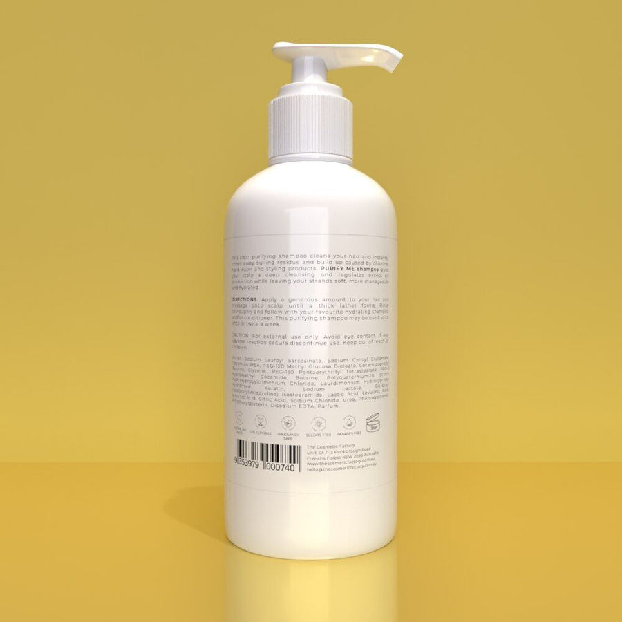 PURIFY ME Shampoo | Clear Purifying Shampoo for All Hair Types | 300ML - SuperSaverAU - view 2