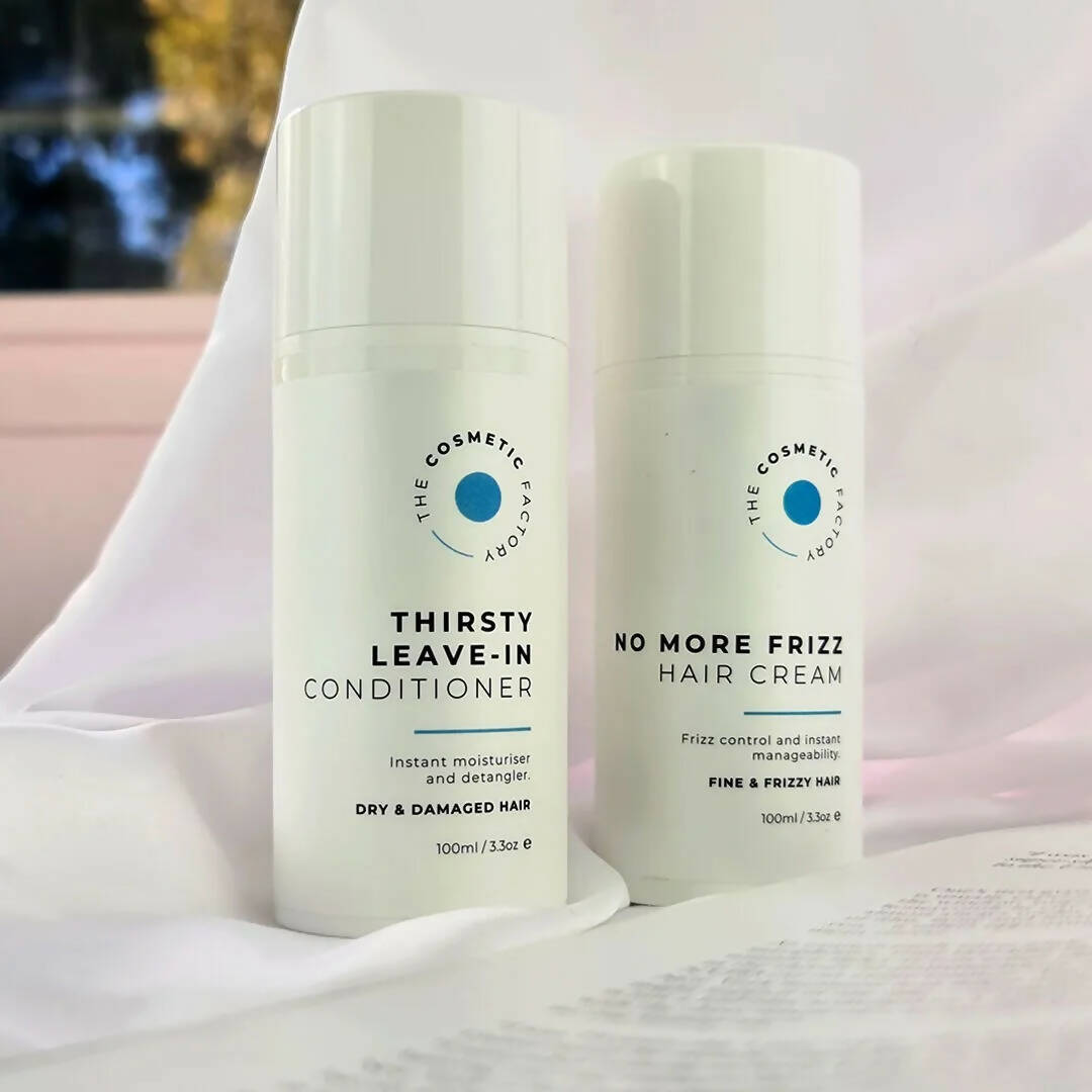 NO MORE FRIZZ Hair Cream | Anti-Frizz, Heat Protection, 100ML