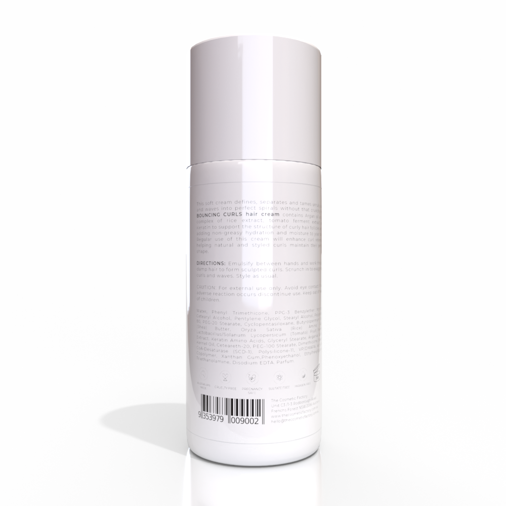 BOUNCING CURLS Hair Cream | Defines & Hydrates Curls | 100ML - SuperSaverAU - view 2
