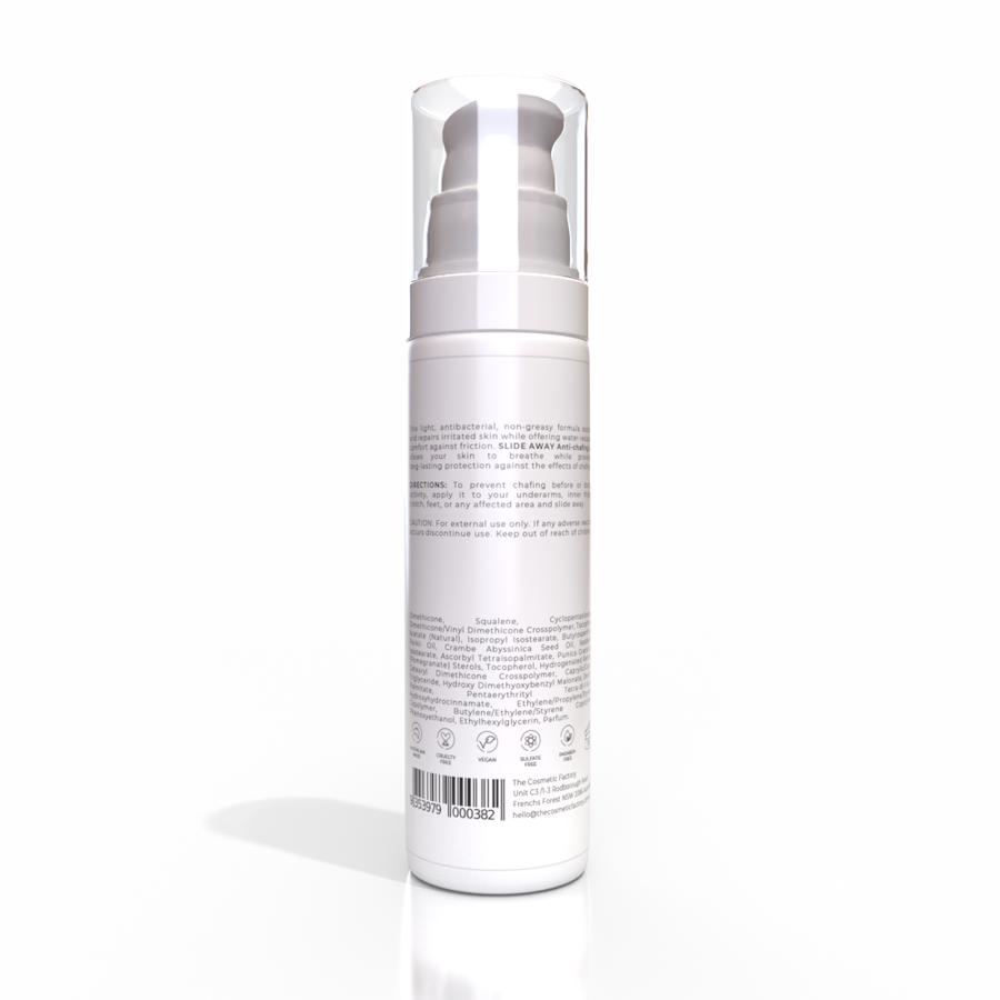 SLIDE AWAY Anti-Chafing Gel 50ML - Antibacterial, Water-Resistant, Soothes Skin - SuperSaverAU - view 1