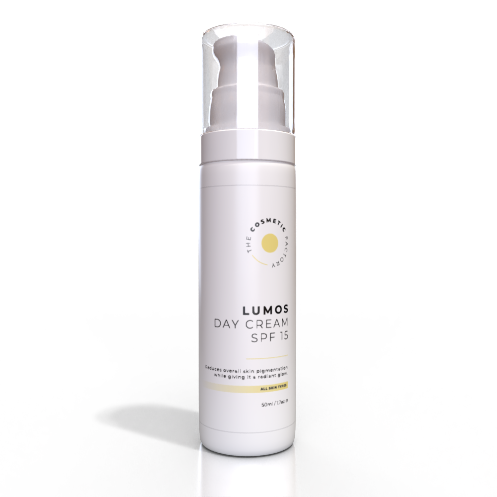 LUMOS Day Cream SPF 15 | 50ML - Brightening, Moisturizing, All Skin Types - SuperSaverAU - view 1