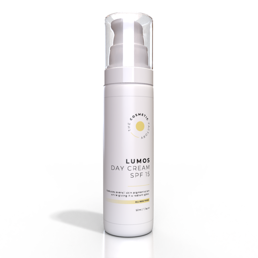 LUMOS Day Cream SPF 15 | 50ML - Brightening, Moisturizing, All Skin Types - SuperSaverAU - view 1