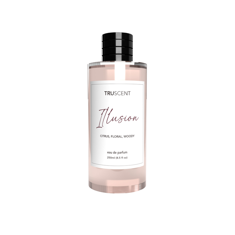 ILLUSION by TRUSCENT 250ml Fragrance - Citrus, Floral, Woody Notes, Alluring Scent - SuperSaverAU - view 1