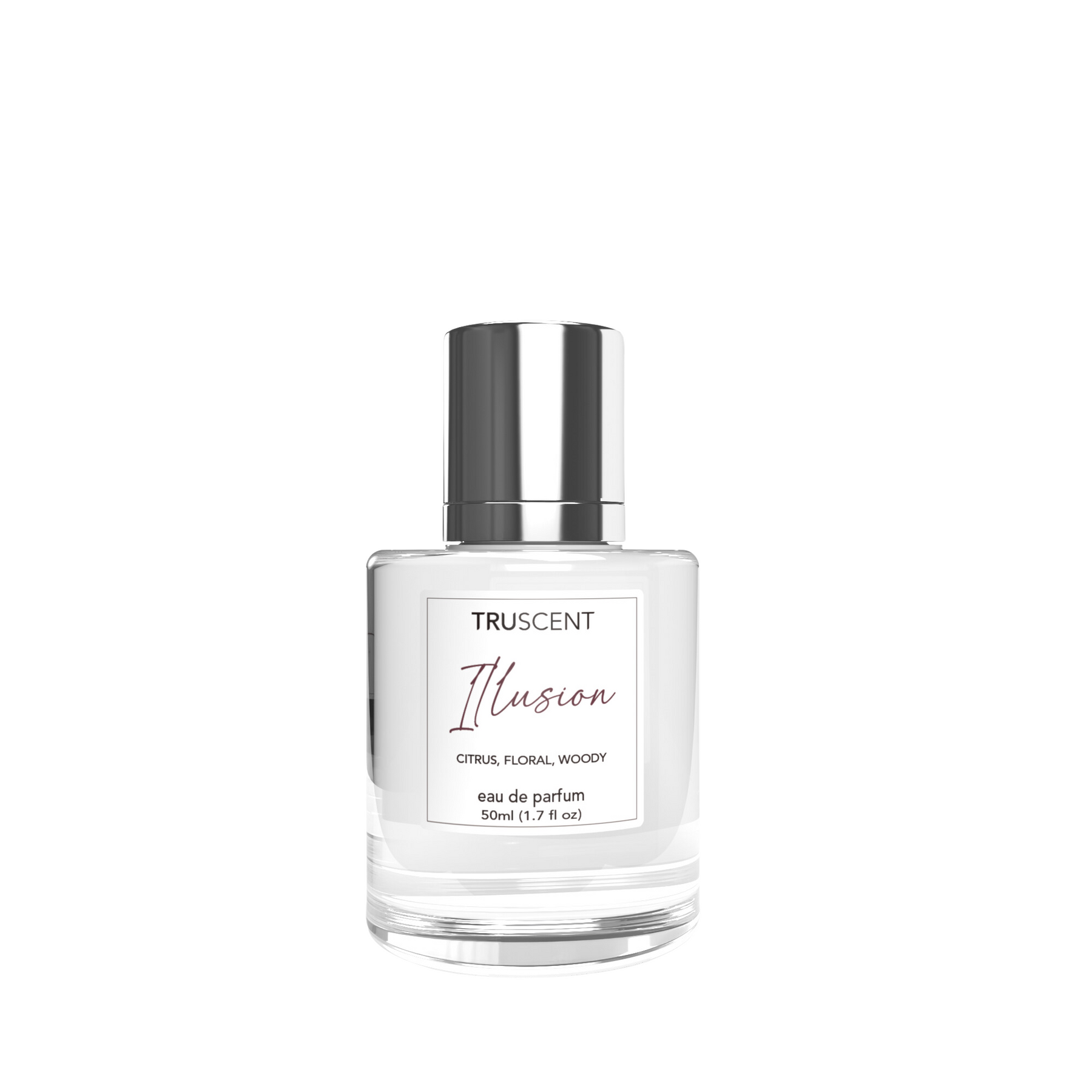 ILLUSION by TRUSCENT 50ml Fragrance - Citrus, Floral, Woody Notes, Alluring Scent - SuperSaverAU - view 1