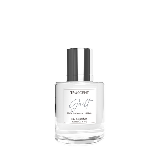 GUILT Unisex Fragrance 50ml - Spicy, Botanical, Herbal Notes for Confidence