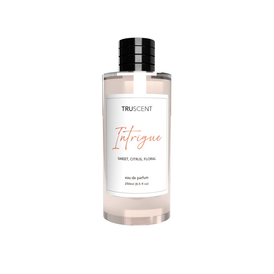 INTRIGUE by TRUSCENT 250ml - Sweet Citrus Floral Fragrance for Happiness - SuperSaverAU - view 1