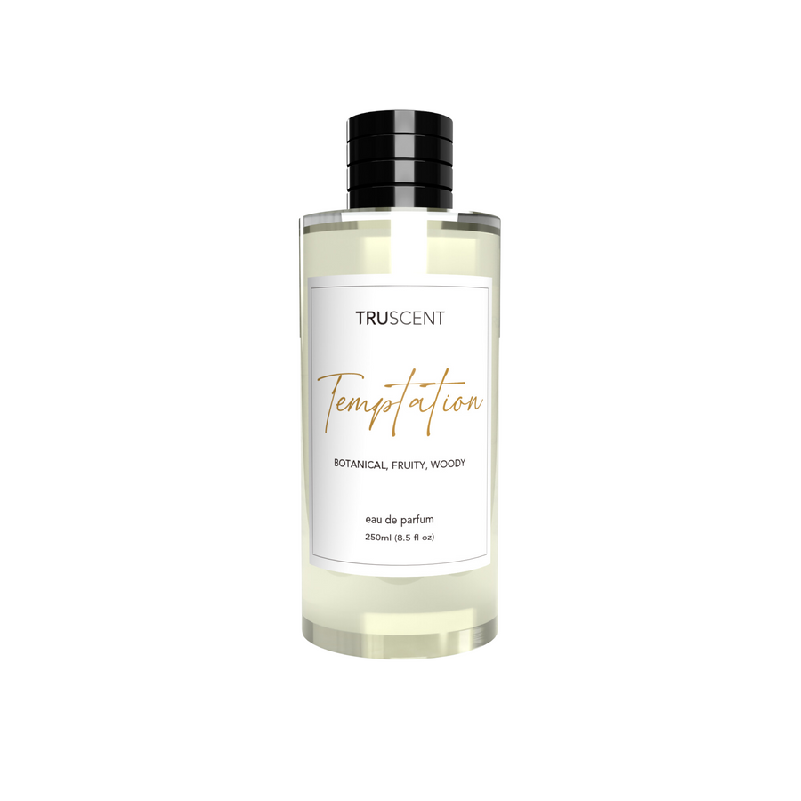 TEMPTATION Fragrance by TRUSCENT - 250ml, Botanical, Fruity, Woody Notes - SuperSaverAU - view 1