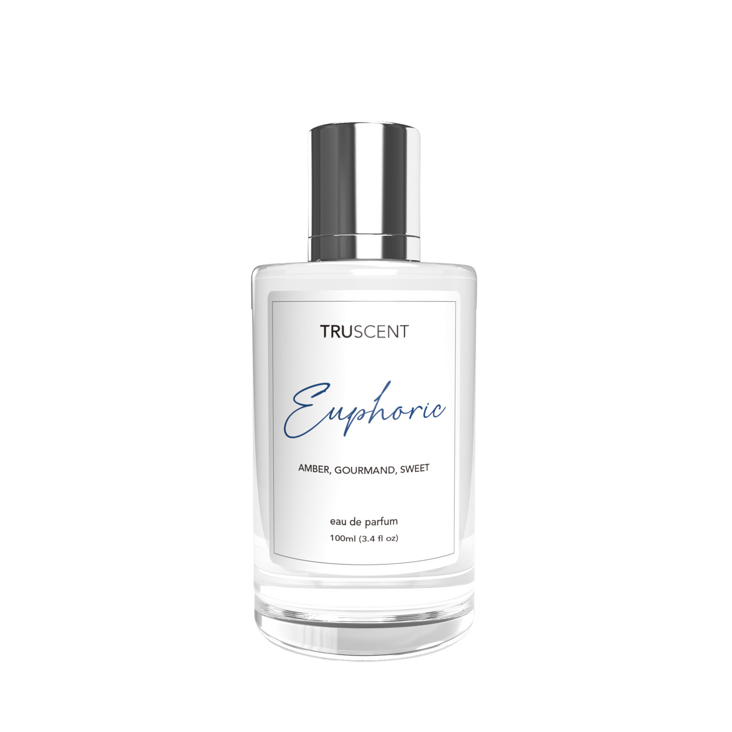 EUPHORIC Fragrance by TRUSCENT, 100ml - Amber, Gourmand, Sweet Bliss