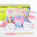Kids Wooden Kitchen Tea Set Pretend Play - SuperSaverAU - view 1