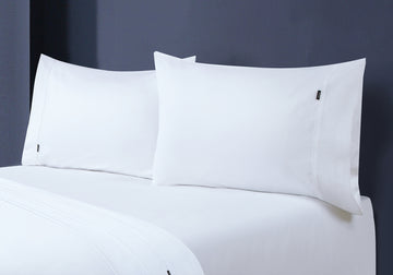 Egyptian Cotton 1000 Thread Count Pillowcase Pair, Standard 48*73+15cm, White - SuperSaverAU - view 1