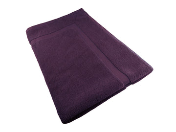 Softouch Ultra-light Cotton Bath Mat 900gsm, Quick Dry, 50x80cm, Burgundy - SuperSaverAU - view 1