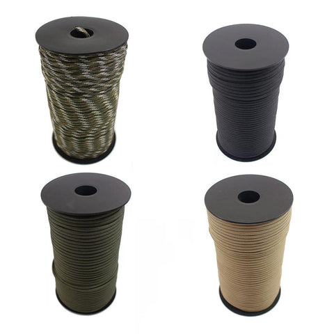 9 Strand Core Rope-100M 550 Paracord Parachute Cord Lanyard Mil Spec Type Iii - Army Green - SuperSaverAU - view 2