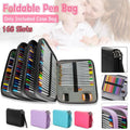 Pencil Case Organizer - 168 Slots Foldable Bag in Purple - SuperSaverAU - view 1