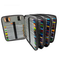 Pencil Case Organizer - 168 Slots Foldable Bag in Purple - SuperSaverAU - view 3