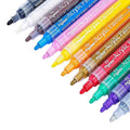 Flysea 24-Colour Acrylic Paint Pens Set - Non-Toxic, Fine Bullet Nib, Quick Drying - SuperSaverAU - view 5
