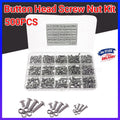 Premium M3/M4/M5 Stainless Steel Screws & Nuts Kit – 500 Pieces