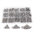 Premium M3/M4/M5 Stainless Steel Screws & Nuts Kit – 500 Pieces