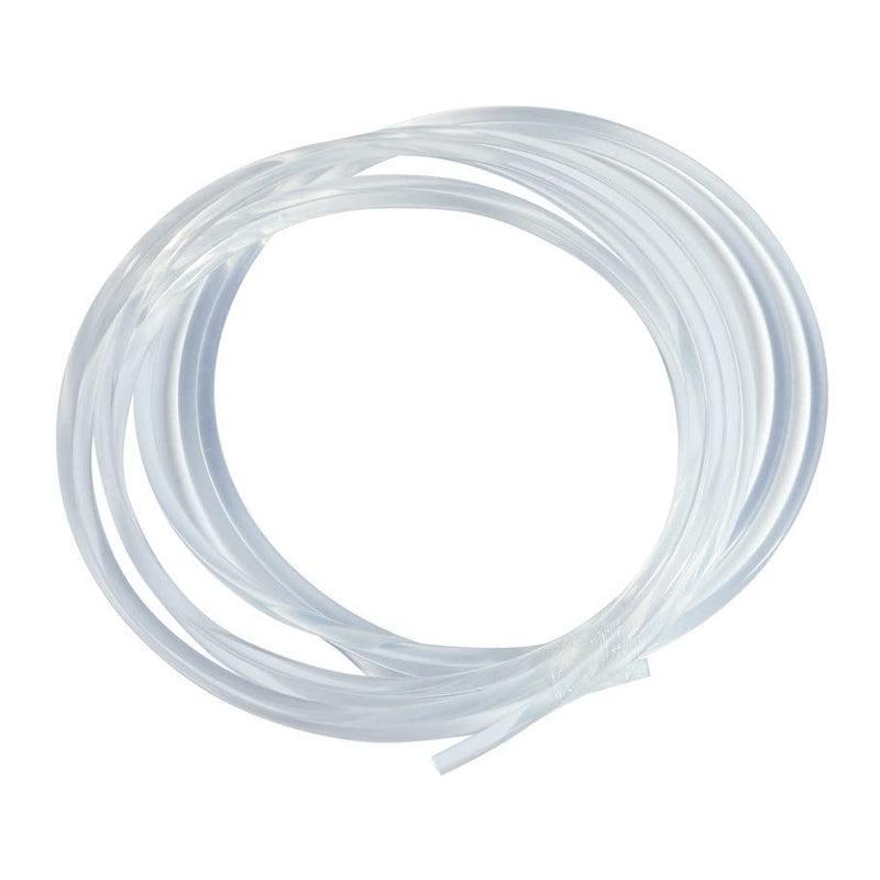 Premium Food Grade Silicone Rubber Tube with Heat Resistance - Clear, 12 x 18mm, 1m