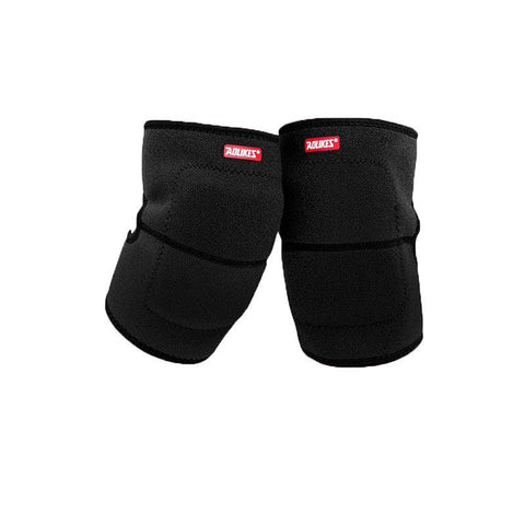 AOLIKES Black Kids Sports Knee Pads Size M Anti-Slip Breathable Pair