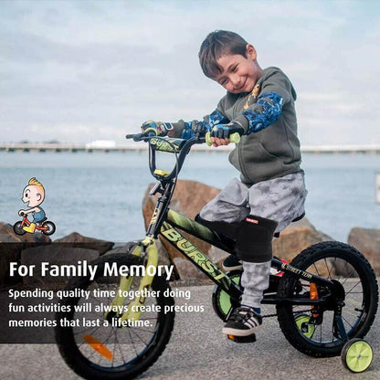 AOLIKES Knee Pad Anti-Slip Sports Protection for Kids - Blue, S Size