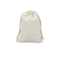 10X Canvas Drawstring Bags Linen Calico Tote Gift Storage Pouches - 25x35cm - SuperSaverAU - view 4