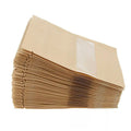 Kraft Paper Stand Up Zip Lock Pouch with Window - 23*35+5cm, 50 PCS - SuperSaverAU - view 1