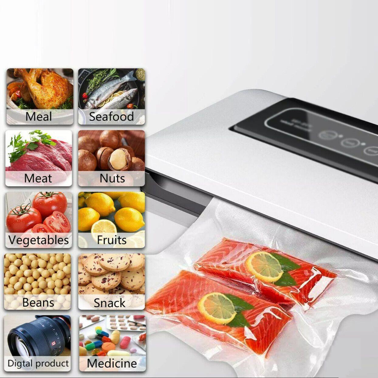 Vacuum Food Sealer Bags 100pcs Precut BPA Free Commercial Grade 25x35cm - SuperSaverAU - view 3