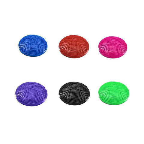 Red Balance Stability Cushion Wobble Air Disc for Rehab Exercise - SuperSaverAU - view 2