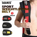 Premium Black Nylon Weight Lifting Belt for Back Support - M