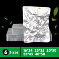 Mylar Food Vacuum Bags 100/200x Aluminum Foil Heat Seal 25x35cm - SuperSaverAU - view 1