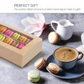 Macaron Boxes - 25Pcs Kraft/White - 8 Hold - SuperSaverAU - view 4
