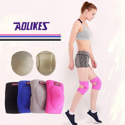 AOLIKES® Knee Pad Support - Antislip Brace Protector L - Blue