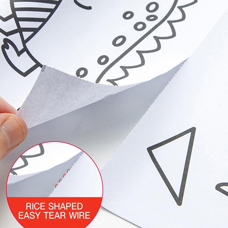 Premium DIY Colouring Paper Roll – Transportation 3m with 12 Colour Pencils