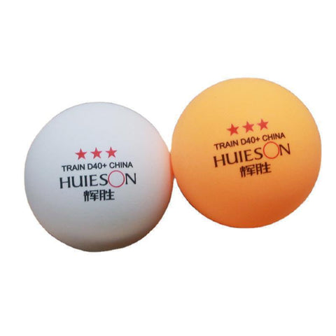 Premium 3-Star Table Tennis Training Balls 40mm for Practice - Yellow, 30pcs