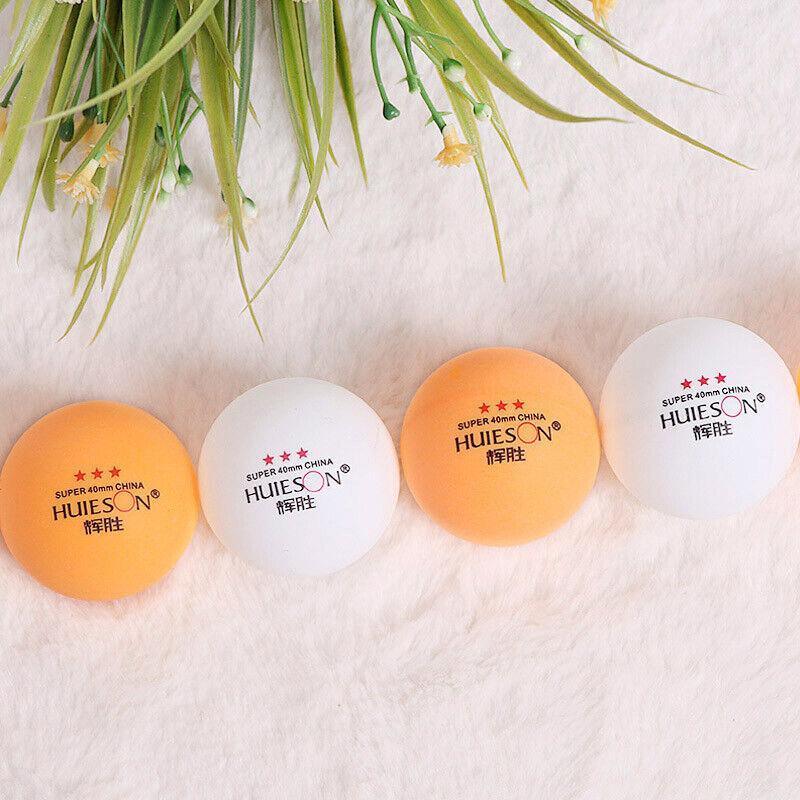 Premium 3-Star Table Tennis Training Balls 40mm for Practice - Yellow, 30pcs