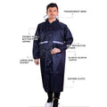 Yellow Unisex Waterproof Raincoat 2XL - Lightweight Hooded Overcoat - SuperSaverAU - view 3