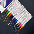 Premium Permanent Paint Marker Pens – 12 Colour Set