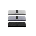 Aolikes 3 Pack Non-Slip Fabric Resistance Booty Bands with Carry Bag - Light Grey/Grey/Black