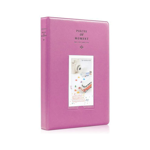 Premium Pink 128 Pocket Polaroid FujiFilm Photo Album