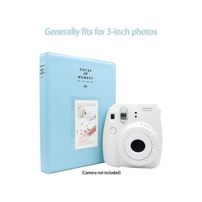 Premium Royal Blue 128 Pocket Polaroid FujiFilm Photo Album