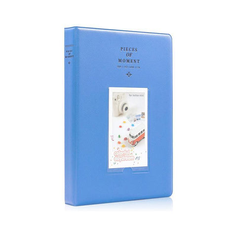 Premium Royal Blue 128 Pocket Polaroid FujiFilm Photo Album