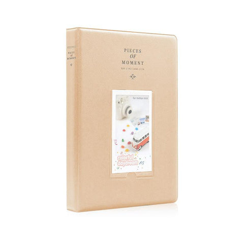 Premium Beige 128 Pocket Polaroid FujiFilm Photo Album