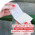 Premium Butyl Rubber Aluminium Foil Waterproof Tape - 20cm x 5m