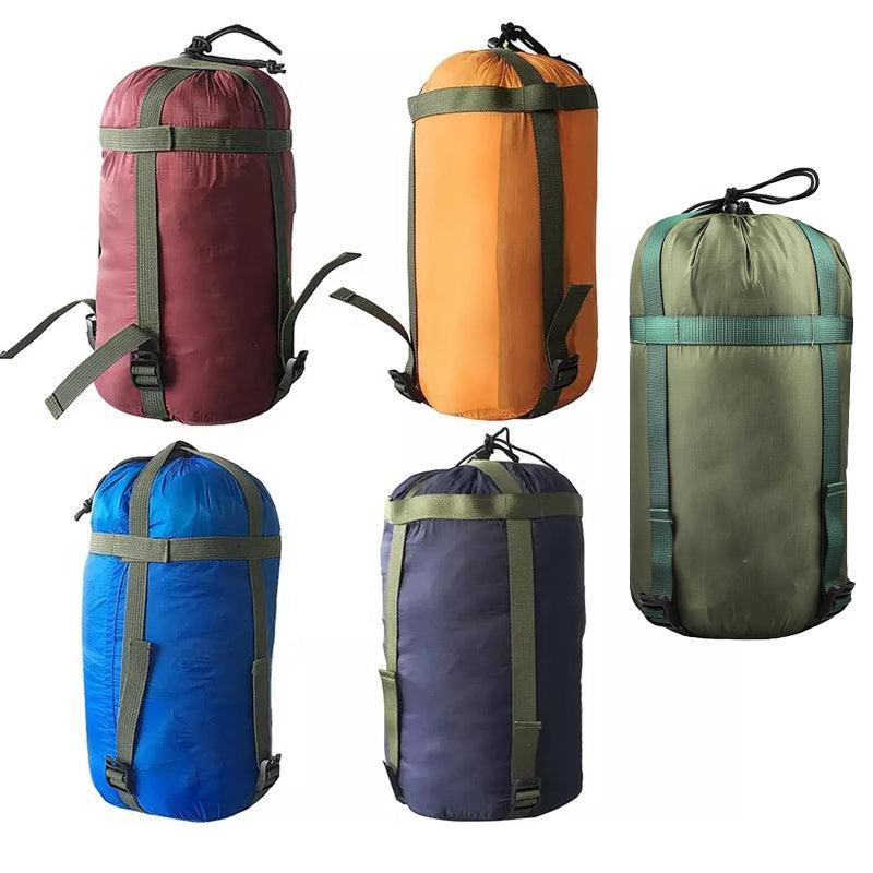Premium Sleeping Bag Compression Storage Sack - Lake Blue
