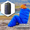 Premium Sleeping Bag Compression Storage Sack - Lake Blue