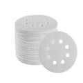 Premium Hook & Loop Sanding Discs 400 Grit 8-Hole - 123mm, 100 Pack