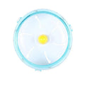 Premium Hamster Guinea Pig Running Disc Wheel - Blue 21cm