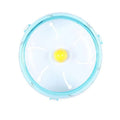 Premium Hamster Guinea Pig Running Disc Wheel - Blue 21cm