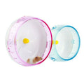 Premium Hamster Guinea Pig Running Disc Wheel - Blue 21cm